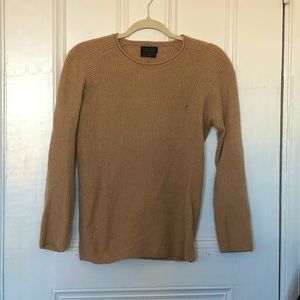 Zara Cashmere Sweater - Tan (Medium)